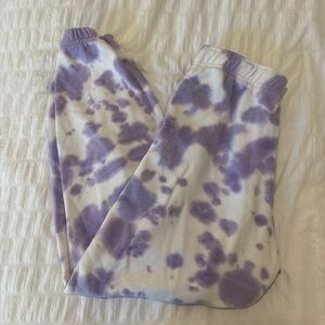 PacSun Purple Tie-Dye Sweatpants
